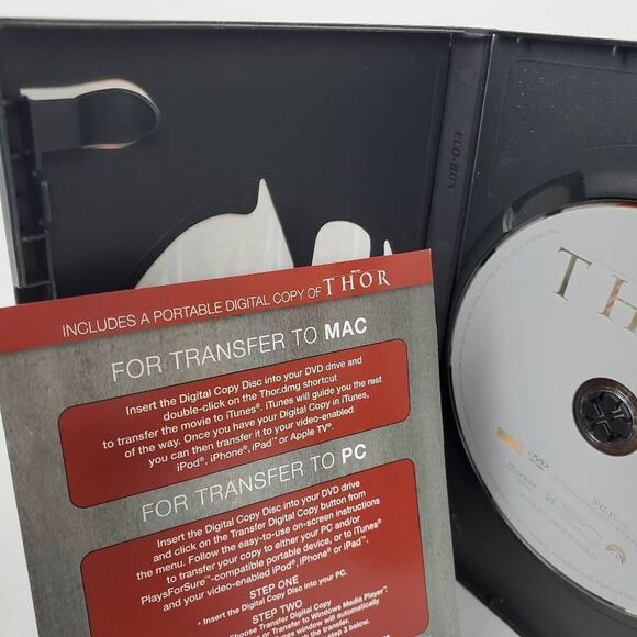 THOR (2011 Film )[DVD + DIGITAL] - Picture 3 of 4